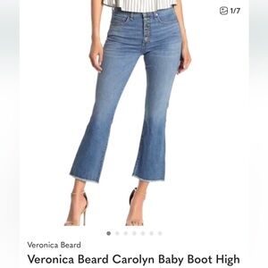Veronica Beard Medium Blue Boot Cut Jeans